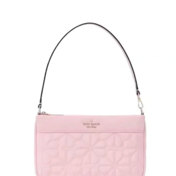 kate spade Light Pink Quilted Shoulder Bag/Wristlet - Picture 3 of 6